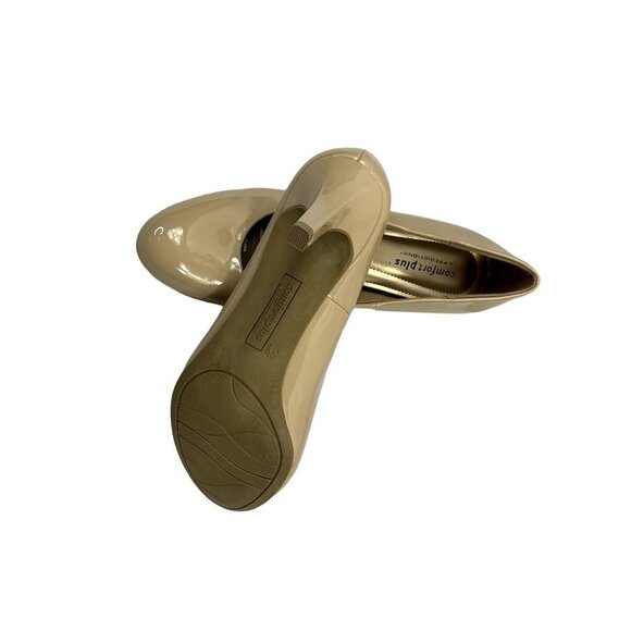 Comfort Plus Women's Tan Heels - Picture 3 of 6